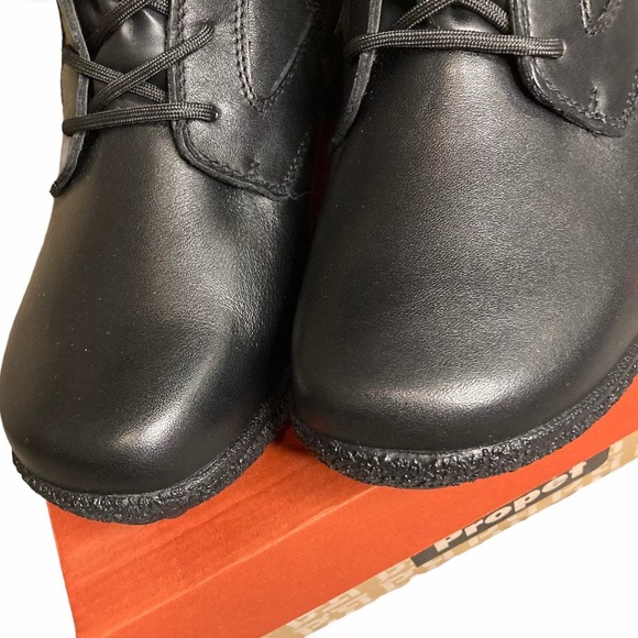 Propét Women’s Helena Black Lace Up Boots - Picture 7 of 15